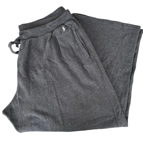 Polo Ralph Lauren Sleepwear Gray Thermal Pajama Pants Sz XL - Picture 6 of 6